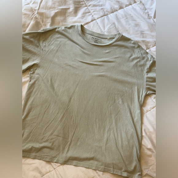 PacSun Sage Green Short Sleeve Tee - Picture 1 of 2